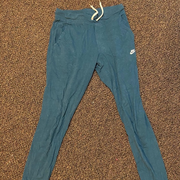 nike teal joggers